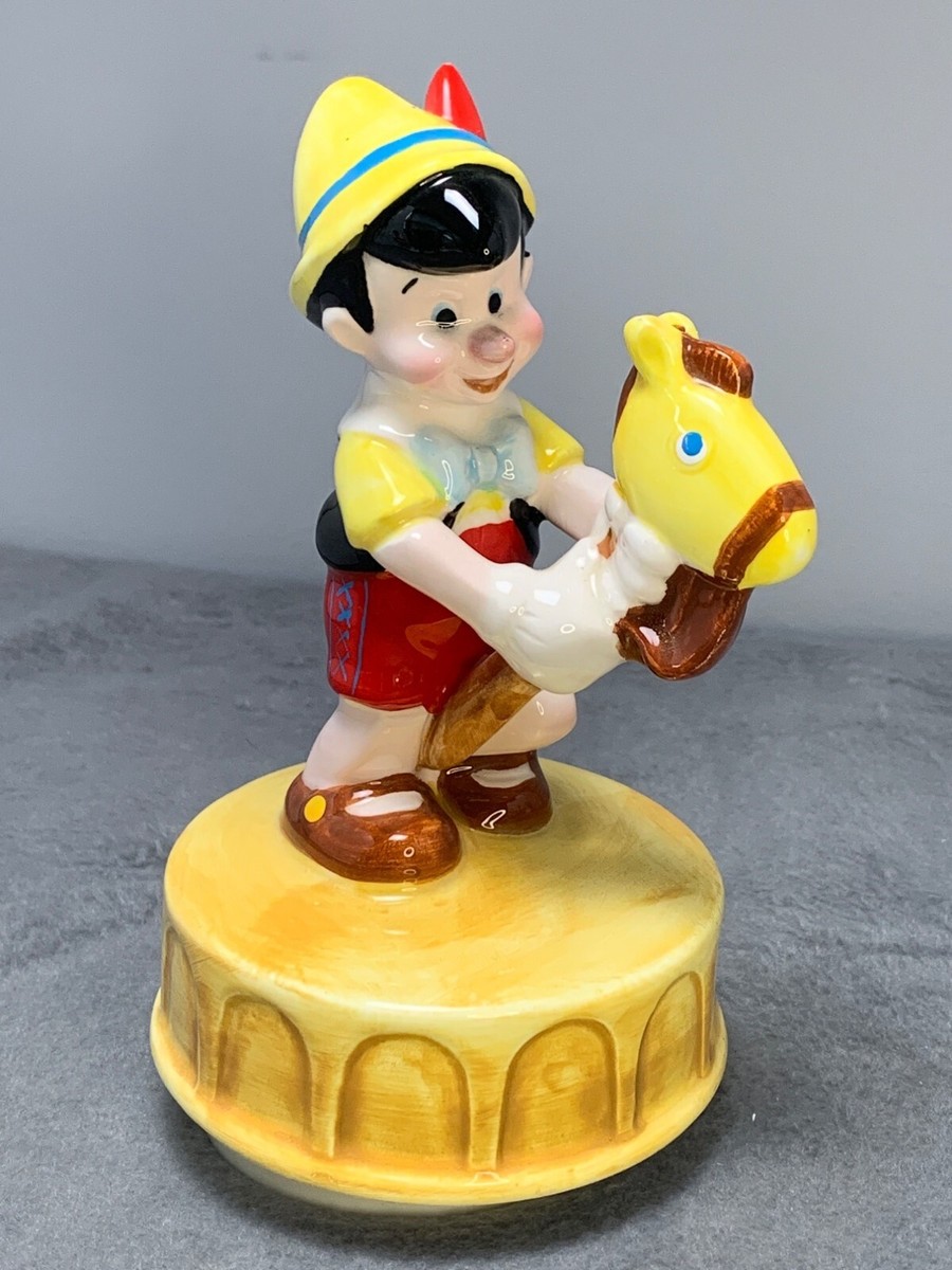 Figurine Pinocchio Pouet Squeeze Vintage - Occasion Jouet Rétro