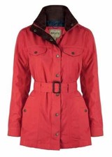 Dubarry Swift Womens Jacket Red Size 12