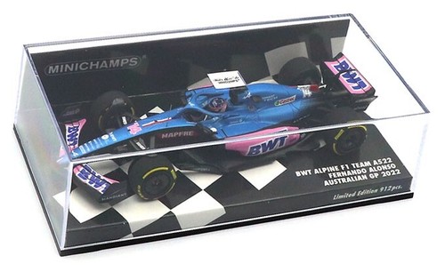 Minichamps Renault F1 A522 #14 Australian GP 2022 - Fernando Alonso 1/43 Scale - Picture 2 of 3