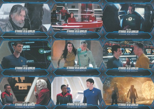 Star Trek Strange New Worlds Season 1 Complete 60 card base set 2 empty Wrappers - Afbeelding 1 van 6
