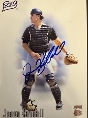 Jason Kendall Autographed 1996 Best Authentic Autograph Card