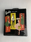 BARBIE DOLL PONYTAIL CASE, (BLACK), DOLL, CLOTHES, ACCESSORIES.