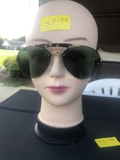 PRADA Spr62us Sunglasses Black W/green 
