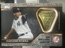 2021 Topps Mariano Rivera Relic Commemorative World Series 2009 Ring /70 WSR-MR
