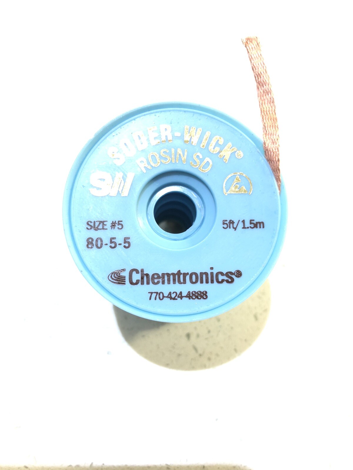 SoderWick Solder Wick No Clean Desolder Braid 3.7mm (8055) 1 Piece