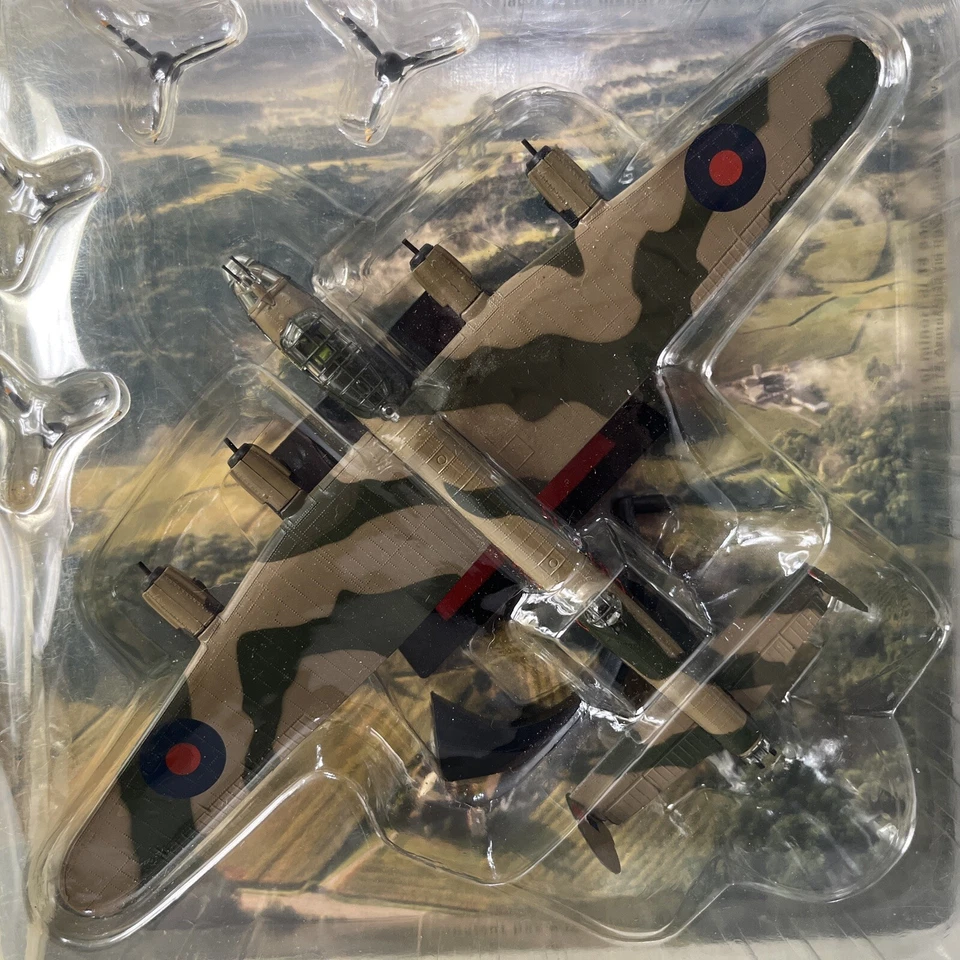 Altaya Aviation 1:144 Avro Lancaster Mk III Reino Unido Diecast Modelo Militar Avión Foto 2 de 3