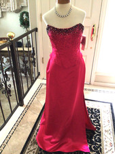 NEW with tag Designer Xtreme Gown Dress with train prom pageant party 6