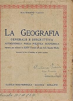 Die Geographie, allgemein und beschreibend [Flexibound] Manfredo Vanni