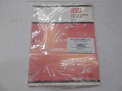 Parts Catalog for Case IH E 30 Disk Harrow