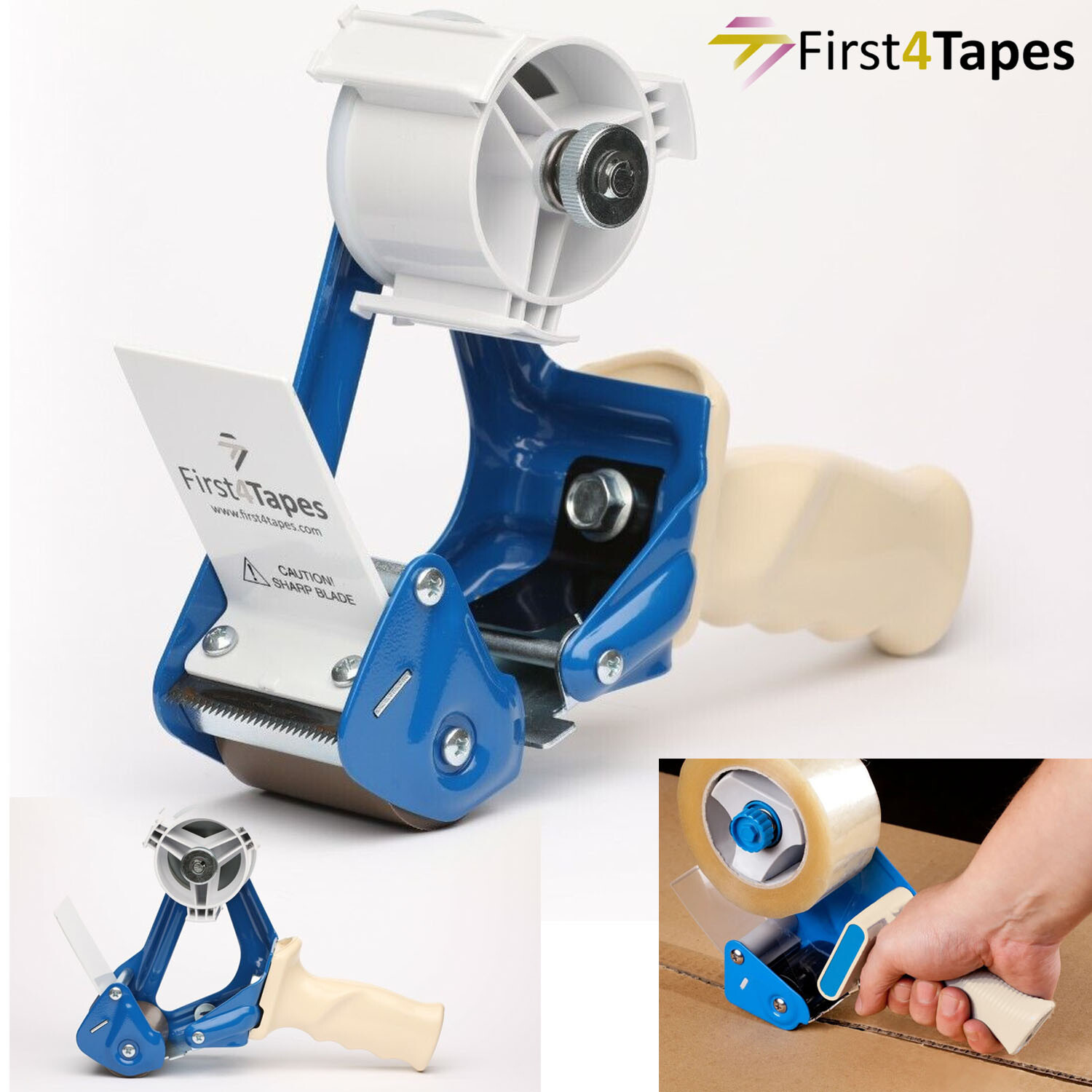 Tape Gun Dispenser Heavy Duty Metal Hand Parcel Packing With DUCT GAFFER TAPES eBay