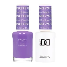 DND Match UV Gel + Nail Polish #797 Pebble Cloud