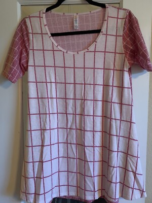 Lularoe Perfect T XXS NWT Pink and White