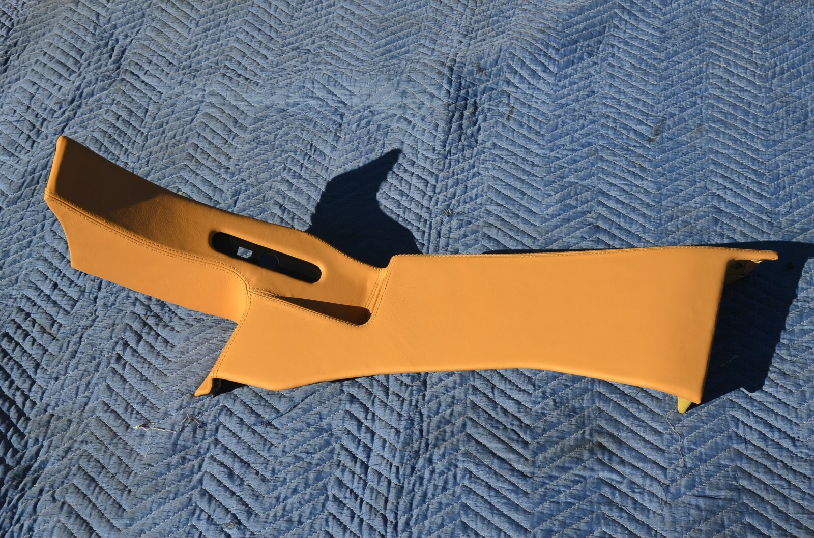 Ferrari 360 Left Center B-Pillar Column Cover Trim Panel Lining Beige-Tan OEM