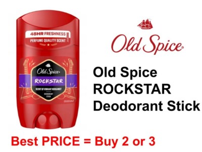 Deo Stick Old Spice RockSTAR 50ml (100% aluminium free) Antitranspirant
