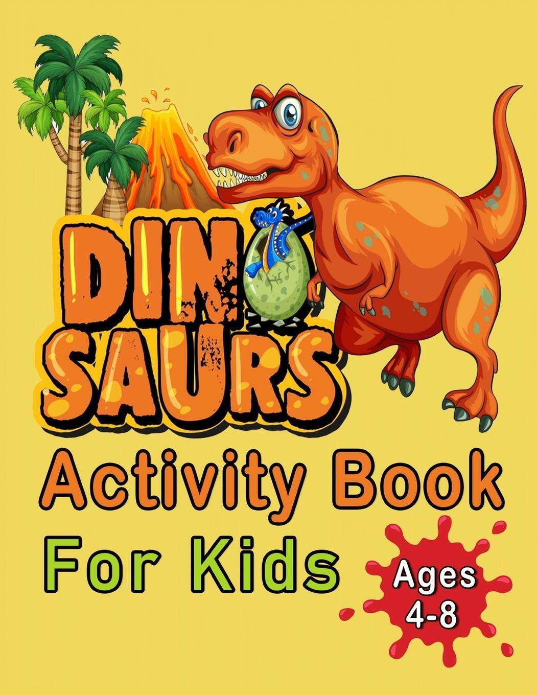 Thumbnail - Dinosaur Activity Book For Kids Ages 4-8 Magical Colors Taschenbuch