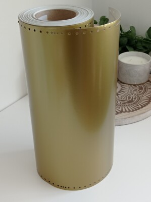 Volle Rolle 50 Meter Permanent Vinyl Gold Glanz Cricut Beschilderung Werbetechnik