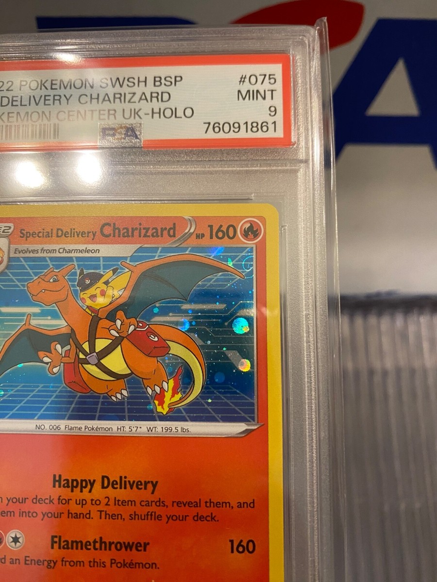 【希少】Special Delivery Charizard 未開封 POKEMON TCG SPECIAL DELIVERY CHARIZARD SWSH075 WITH BIG NICE