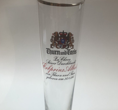 Thurn und Taxis ''Erbprinz Albert'' Trinkglas 0,3l