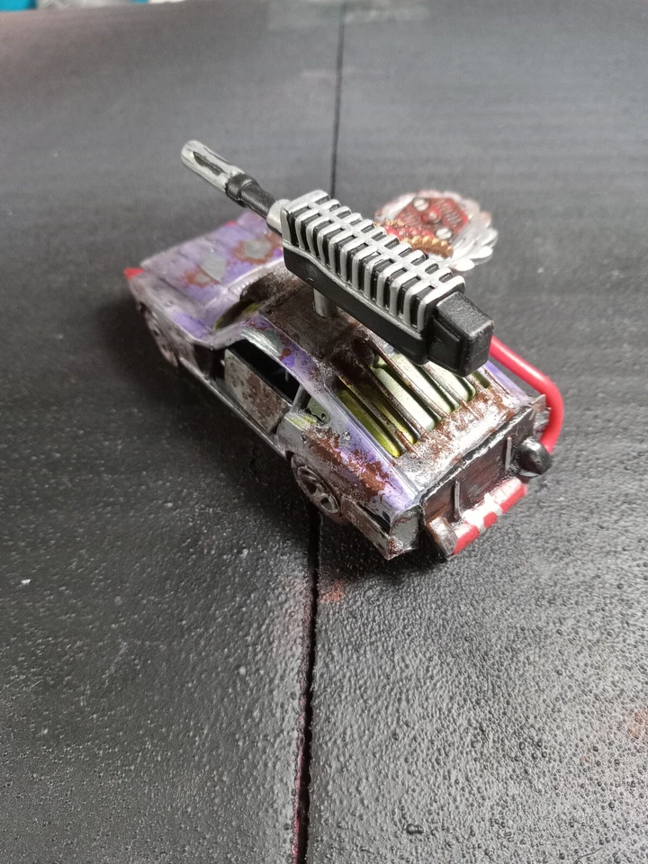 Gaslands "My Fairlady" Custom Zylmex Diecast 1/64 Mad Max Fury Twisted Metal Foto 3 de 4