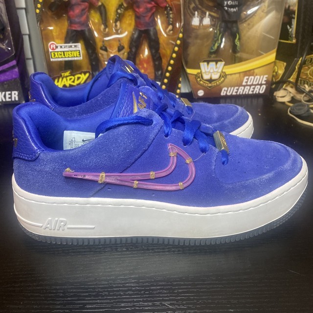 nike air force sage low blue