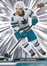 2023-24 Upper Deck Outburst Silver Matt Benning #148