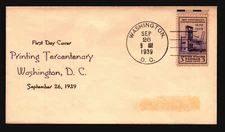 US SC# 857 FDC / Nix Cachet / DC CDS - Z20507