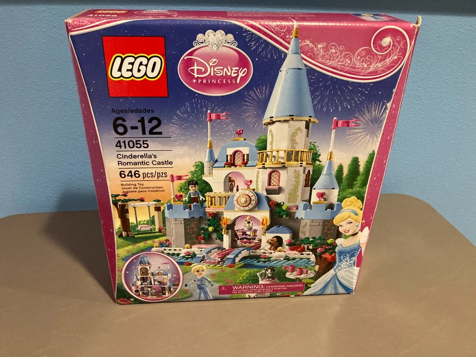 Lego Disney Princess CINDERELLA'S CASTLE 41055 Box, Pieces & Instruction Manuals - Image 2 of 4