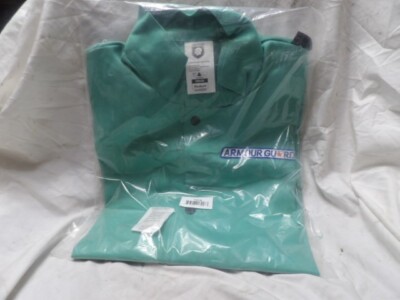Armour Guard Green Welding Flame Retardant Jacket Size Medium FR9JM