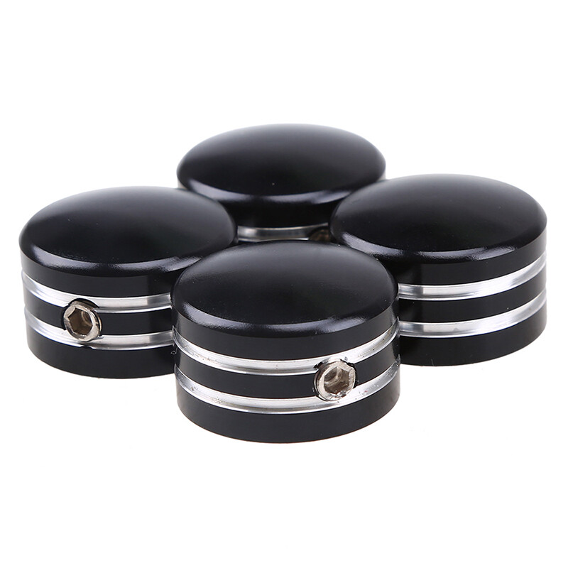 Black Aluminum Head Bolt Cover Set For HarleyDavidson Sportster Big