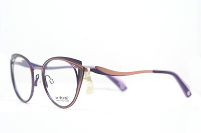 Eyeglasses For Women UX By X-Ide Model Orchidea C4 (Blue - Palladium)