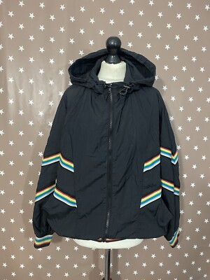 Urban Classics 80s retro track jacket Womens M