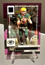 2022 Clearly Donruss AARON RODGERS #/175 SP Clear Purple Parallel🔥Packers Jets