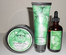 Wen Cucumber Aloe Cucumber Thyme Lot Styling Cream Treatment Oil Re Moist