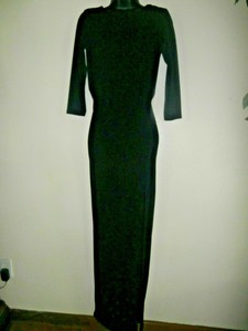 asos black evening dress