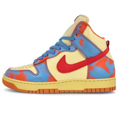 [DD9404-800] Mens Nike Dunk High 1985 SP 'Orange Acid Wash'