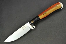 Busse Custom Anniversary Mean Street .175" Satin INFI, G10 Two-Toned Maple Wood 