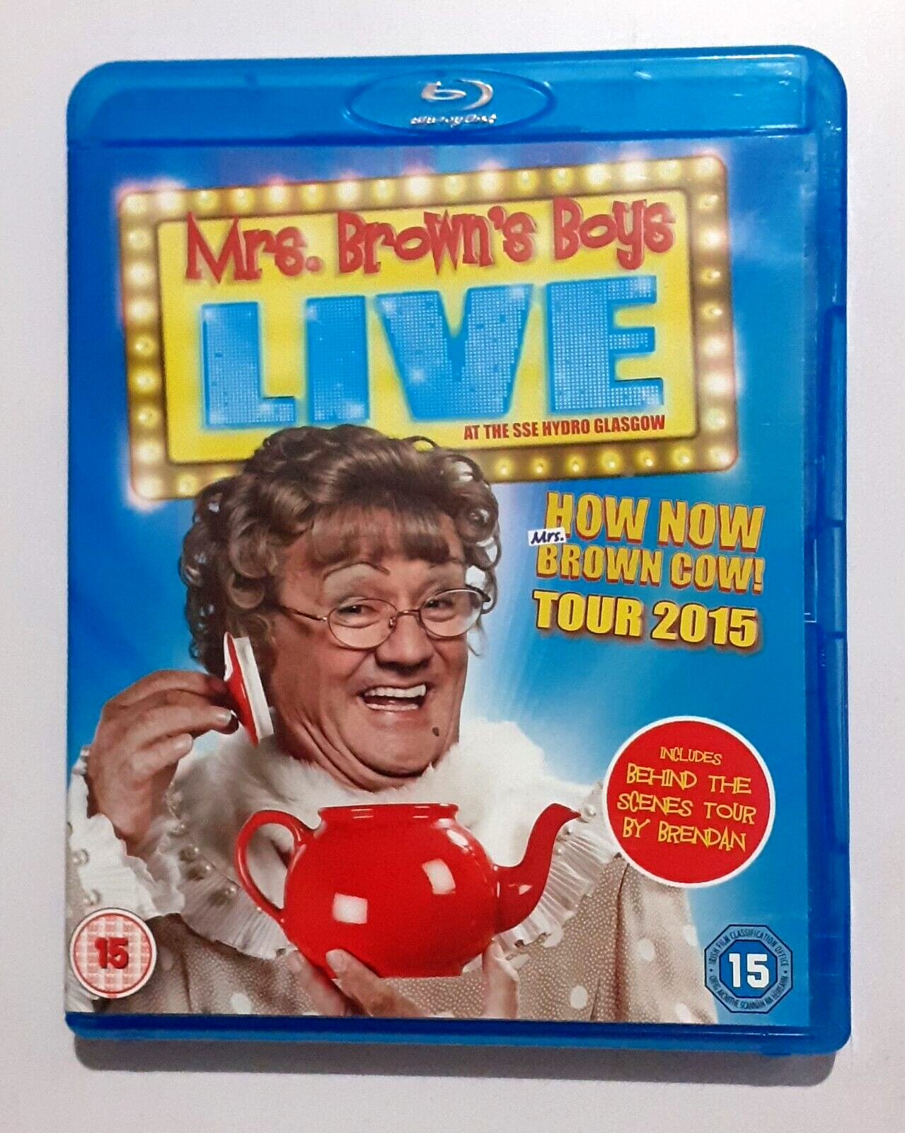 Mrs. Brown's Boys Live How Now Mrs Brown Cow BLU RAY 2015 Tour