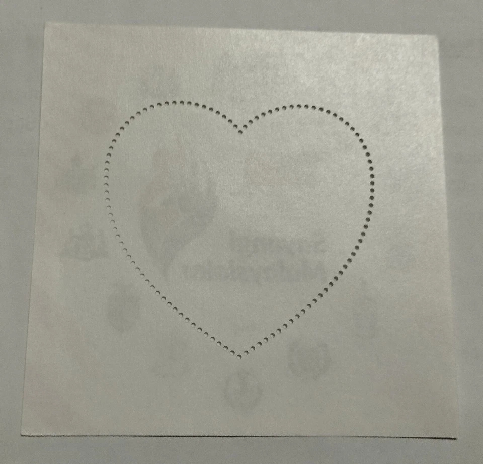 Rm5 Sayangi Malaysiaku 2018 Heart Shaped Miniature Stamp MS Mint - Image 2 of 2