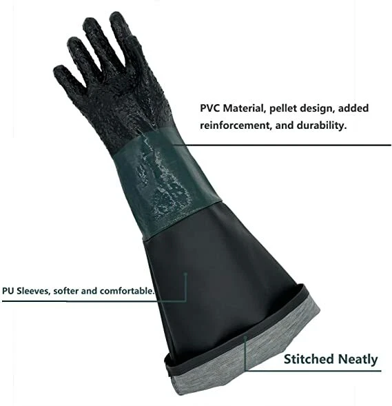 Abrasive Blasting Gloves Matttroy