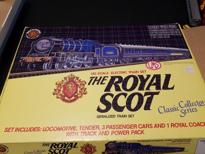 bachmann royal scot train set