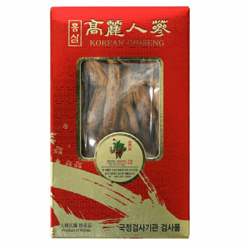 Raíces de ginseng rojo coreano de 6 años 300 g g g ginseng rojo seco                                                    Seguimiento    - Imagen 1 de 4