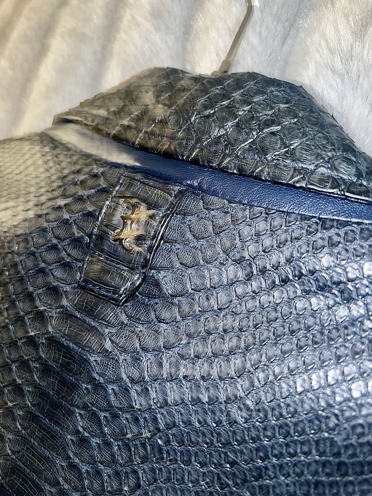 Billionaire - Authentic Python Bomber Jacket Men - image 5