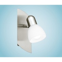 Weiß Nickel Klassisch Spot Strahler Reflektor 1X40W/E14 7X19 [Cm]