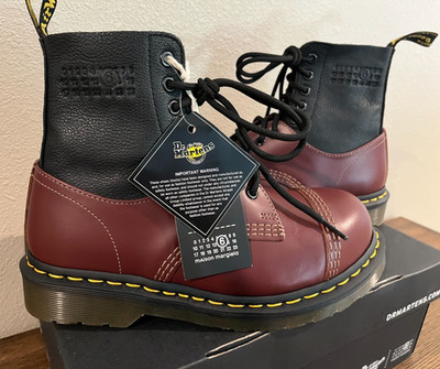 MM6 Maison Margiela Dr. Martens Edition 1460 Twist ST Boots Size Mens 6 Womens 7