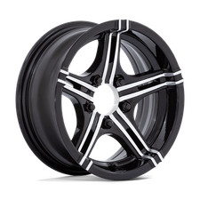 14x6 Helo He827 Pace Gloss Black Machined Wheel 5x4.5 -6mm 14x6 Helo He827 Pace Gloss Black Machined Wheel 5x4.5 -6mm
