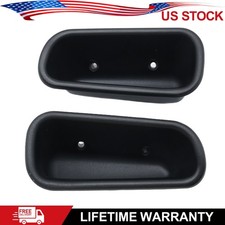 Pair For 1994-2001 Dodge Ram 1500 2500 3500 Front Rh Lh Door Pull Handle Cup