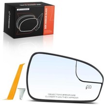 Mirror Glass Passenger Right Side Compatible with 2013 Right Passenger Side