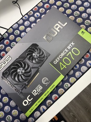 Asus Dual GeForce RTX 4070 12GB GDDR6X VRAM Graphics Card - (DUAL-RTX4070-12G)