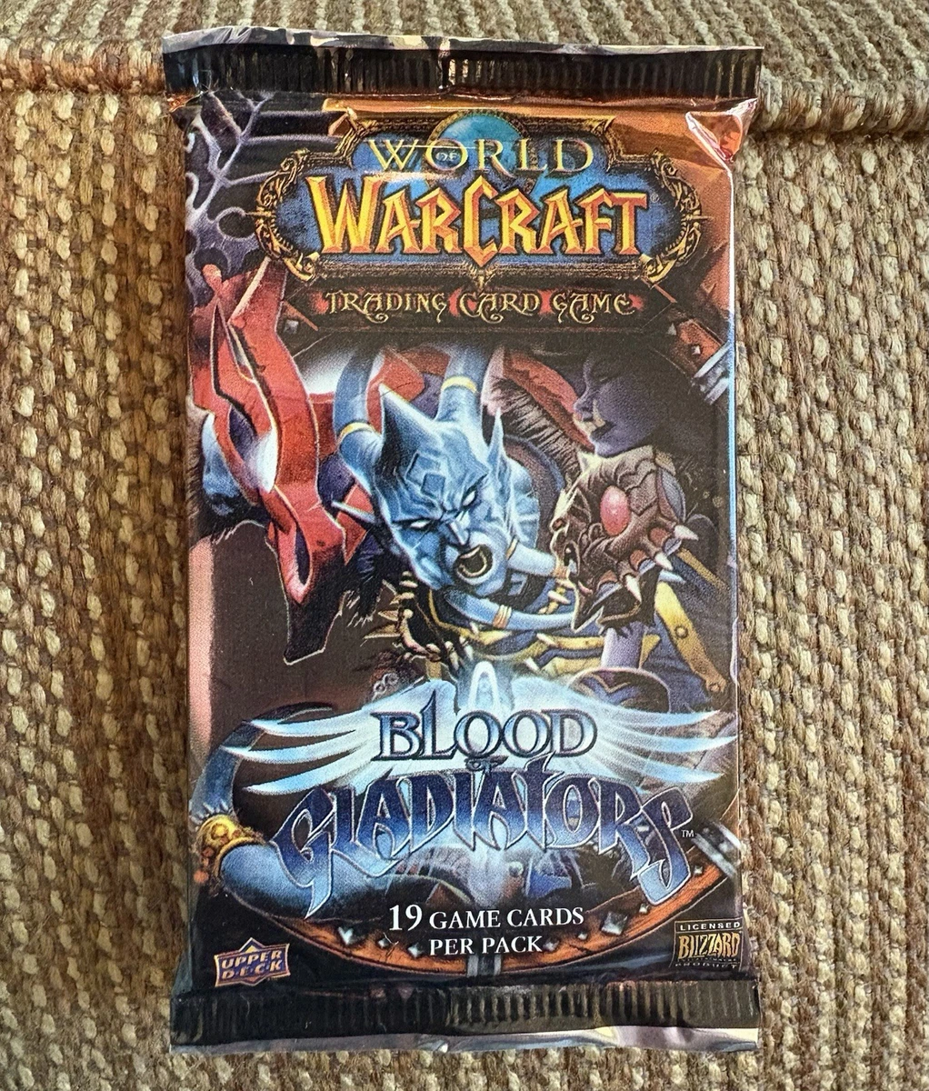 World of Warcraft TCG Sealed Collectible Card Game Packs for sale