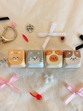 Cat 4 Key Fidget Toy Keycap Clicker for Cat Lovers